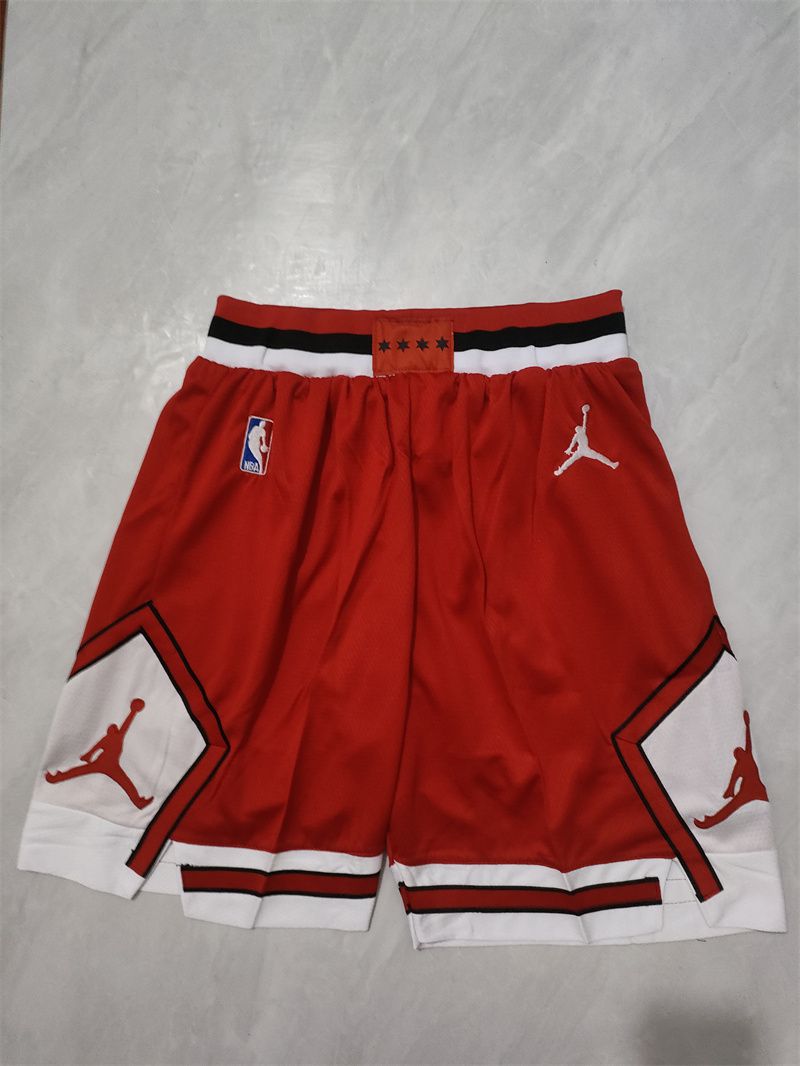 2025 Men NBA Jordan Shorts Red style 1->more jerseys->NBA Jersey